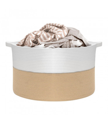 Cotton Laundry Basket