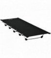 Lightweight Camping Cot Portable Compact Sleeping Bed Black 190L x 65W x 18Hcm