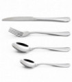 Cutlery Set - Stainless Steel 24 PCs Silverware Flatware Dinnerware Set