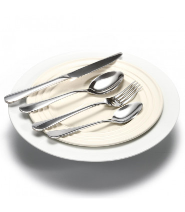 Cutlery Set - Stainless Steel 24 PCs Silverware Flatware Dinnerware Set