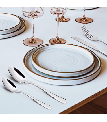 Cutlery Set - Stainless Steel 24 PCs Silverware Flatware Dinnerware Set