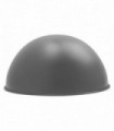 Ceiling Pendant Light Metal Grey 40cm Retro Design Easy Fit Dome Lampshades