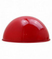 Ceiling Pendant Light Shade Red Metal 40cm Retro Design Easy Fit Dome Lampshade