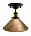 Ceiling Light Fitting Metal Cone Shape Shade Indoor Lighting Copper