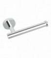 Toilet Roll Holder Wall Mounted Stainless Steel Silver 2pk 20x7x19cm