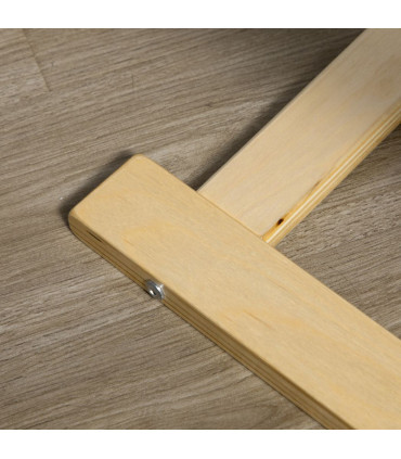 Lounge Chair Recliner Adjustable Footrest Home Black Wooden Frame Padded Seat