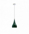 Ceiling lamp shade Metal Green Teardrop Pendant Light Modern Industrial Hanging