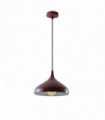 Metal Modern Mosque Burgundy Hanging Pendant Ceiling Lamp Lighting UK E27 31cm