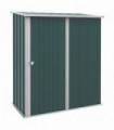 Steel Green 161.5cm x 94.5cm x 196cm Outdoor Storage Shed with Lockable Door