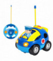 Remote Control Car Dark Blue ABS plastic 13.5 x 10 x 12 cm Light and Sound