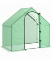 Steel Green 168H x 180L x 100Wcm Walk-In Portable Greenhouse Mini Grown House