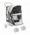 Dog Stroller Rain Cover Clear 60 x 34 x 68 cm Lightweight Portable Easy Access