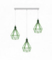 Metal Green Pendant Industrial Ceiling Light Fitting, Metal Lamp Shade