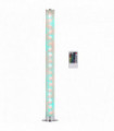 RGB Floor Lamps LED Corner Lamp with Remote Control Mood Lighting - Clear Tube