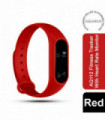 Aquarius AQ112 Fitness Tracker With Heart Rate Monitor, Red