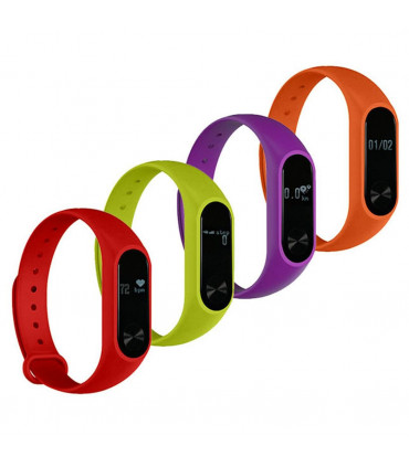 Aquarius AQ112 Fitness Tracker With Heart Rate Monitor, Red