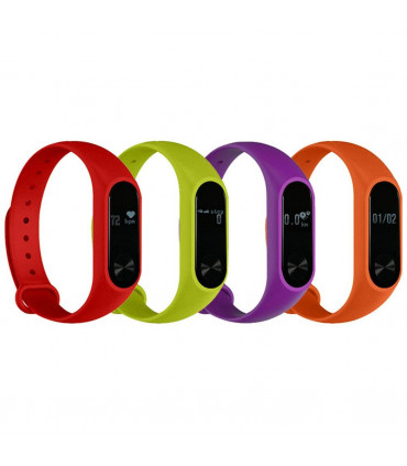 Aquarius AQ112 Fitness Tracker With Heart Rate Monitor, Red