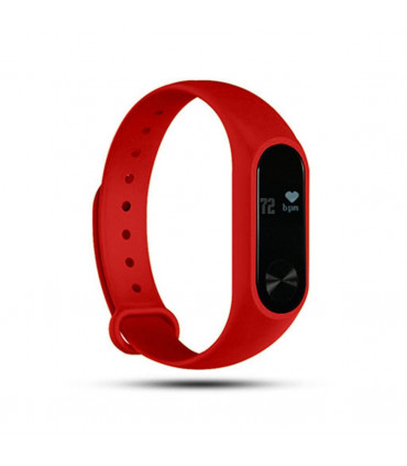 Aquarius AQ112 Fitness Tracker With Heart Rate Monitor, Red