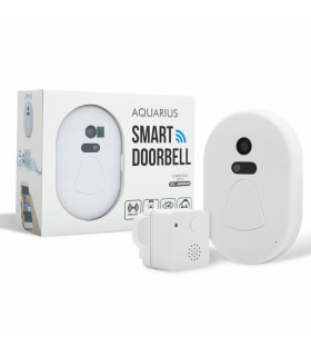 Camera Doorbell - White WIFI Smart Photo Camera Doorbell Infrared Night Vision
