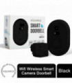 Aquarius Wifi Wireless Smart Camera Doorbell[Black]