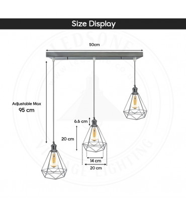 Ceiling Light Cage Shade