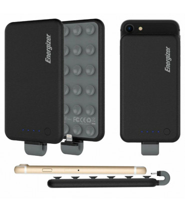 Power Bank 4000mAh Black Micro USB Compact Slim Fast Charging 2.0A Output