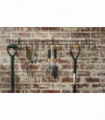 Tool Rack Extra-Long In Black Powder Coating Metal 102cm x 12cm x 6c