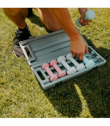 Gymcline Dumbbell Set 6KG w/ Robust Design for Beginners Cardio Workout Training