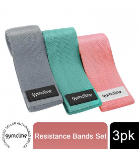 Gymcline Resistance Bands Set for Beginners to Experts w/ 3 Levels & Storage Bag