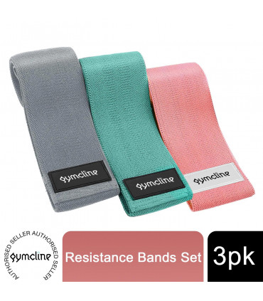 Gymcline Resistance Bands Set for Beginners to Experts w/ 3 Levels & Storage Bag