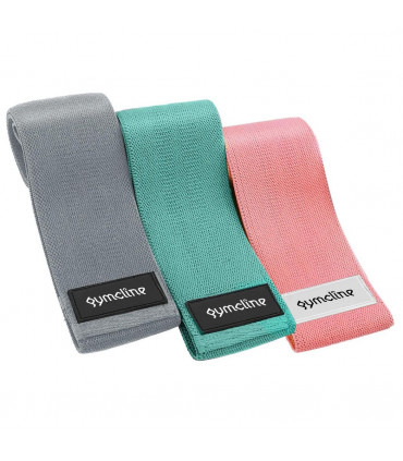 Gymcline Resistance Bands Set for Beginners to Experts w/ 3 Levels & Storage Bag