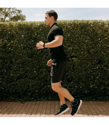 Gymcline Vesper Fitness Tracker with Body Temperature Monitoring, Navy