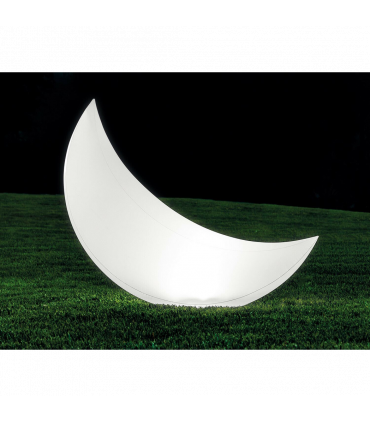 Garden Lamp High-quality materials White 135x43x89cm LED Floating Halfmoon