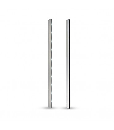 Lighting Bar With Motion Heat Sensor Aluminum 10 LED's 76cm White