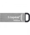 Kingston DataTraveler Kyson USB 3.2 Gen 1 Flash Drive 128GB - Stylish Capless Metal Case