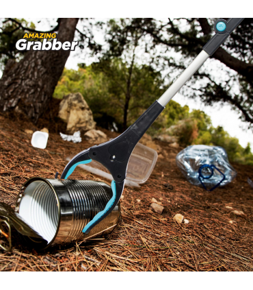 Lightweight Folding Long Reach Picker Grabber Grabbing Tool with LED Light