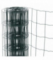 Steel Green 1000L x 1W x 100H cm PVC Coated Wire Mesh Fence for Garden