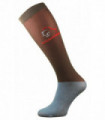 COMODO - Microfibre Horse Riding Socks (6-8 / Brown)