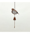 Metal Hanging Bird Wall Bell