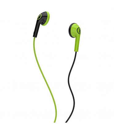 In-Ear Headphone 2XL Offset 3.5mm Jack Hands-Free, Green, High-Quality Material