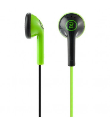 In-Ear Headphone 2XL Offset 3.5mm Jack Hands-Free, Green, High-Quality Material