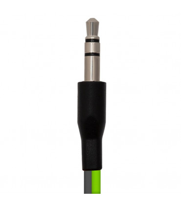 In-Ear Headphone 2XL Offset 3.5mm Jack Hands-Free, Green, High-Quality Material
