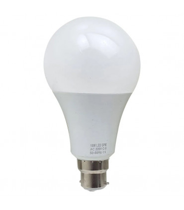 LED Cool White Bulb Pack of 3 PVC Metal 80lm/W 220V - 250V 25,000 hrs CE RoHS