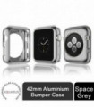 42mm Aluminium Bumper Case - Space Grey