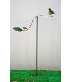 Metal Multi 55" Owl Garden Stake Whimsical Colorful Design 55" Height Durable