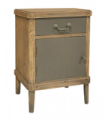 65CM WOODEN BEDSIDE TABLE