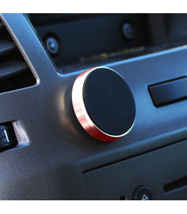 Phone Holders Aquarius Lightweight Round Universal Magnetic Phone Holder - Gold