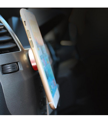 Phone Holders Aquarius Lightweight Round Universal Magnetic Phone Holder - Gold