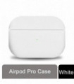 Airpods Pro Case Scratch-Absorbing Protecting Cover, White, 1pk