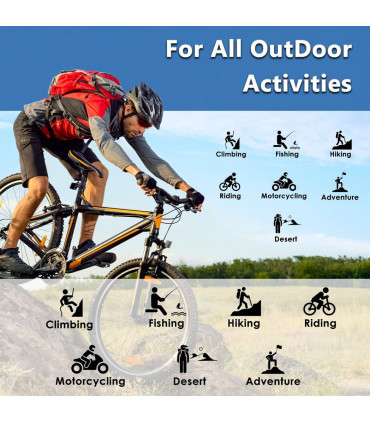 Aquarius Thermal Neoprene Face & Neck Mask Warm & Breathable Biker Mask, Red